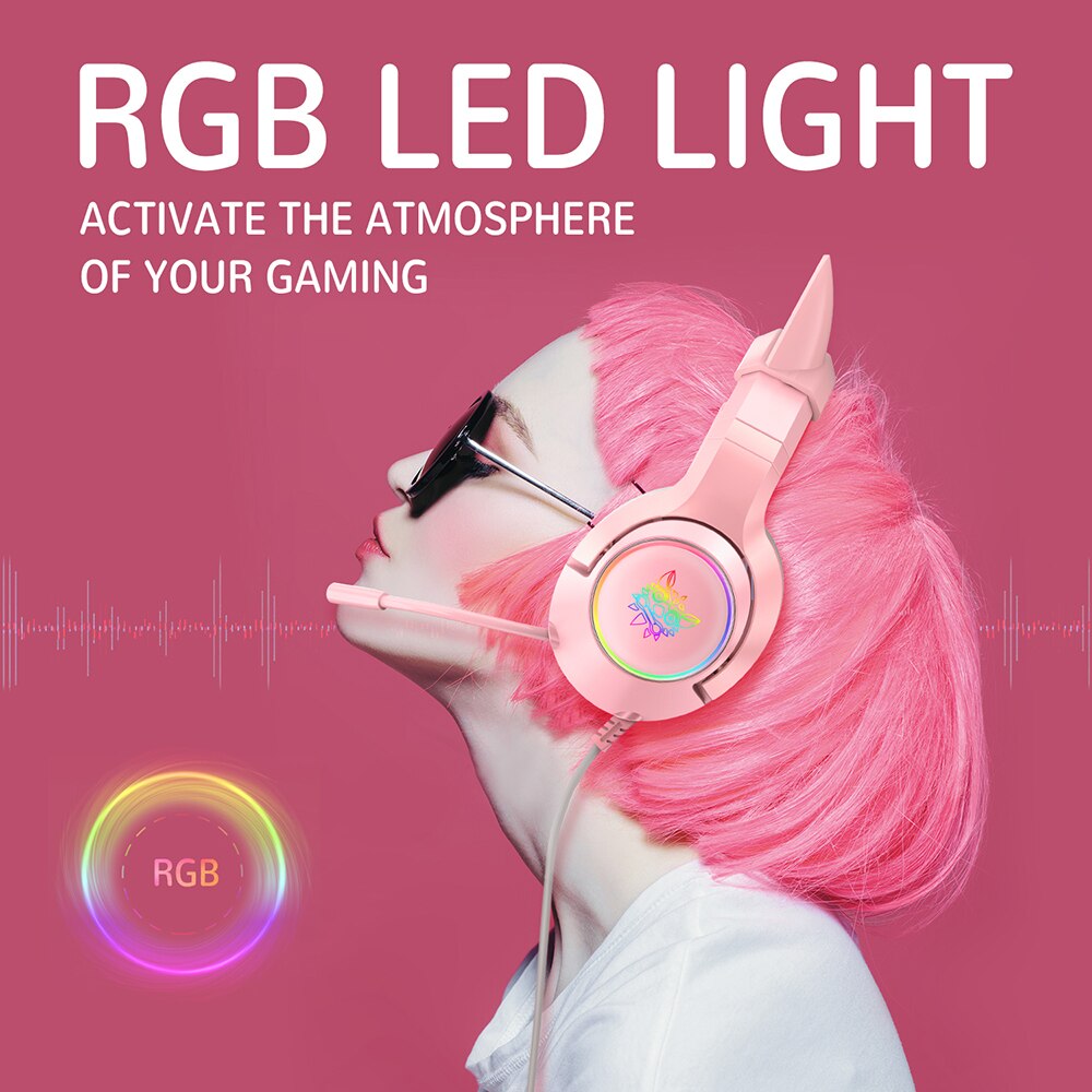 Pink Cat Ears Gaming Headset - Switcheries