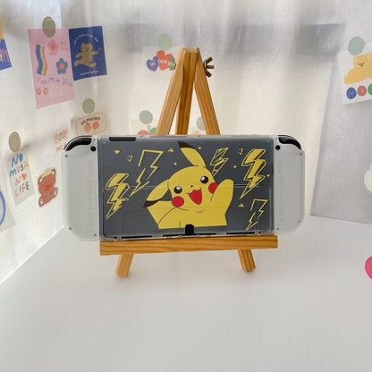 Thunder Pikachu Transparent Case - Switcheries