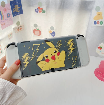 Thunder Pikachu Transparent Case - Switcheries
