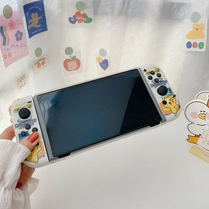 Warning Pikachu Transparent Case - Switcheries