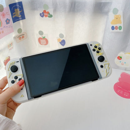 Thunder Pikachu Transparent Case - Switcheries