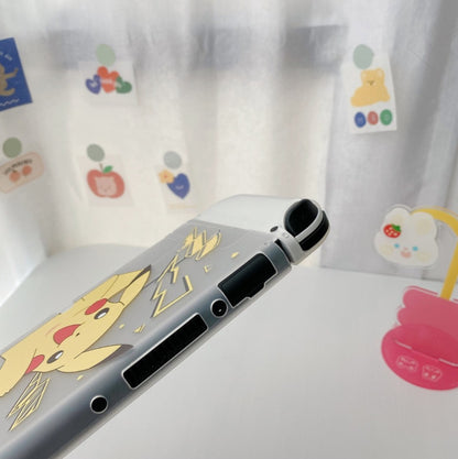 Thunder Pikachu Transparent Case - Switcheries