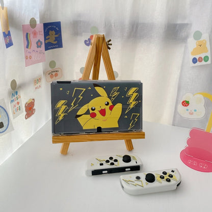 Thunder Pikachu Transparent Case - Switcheries