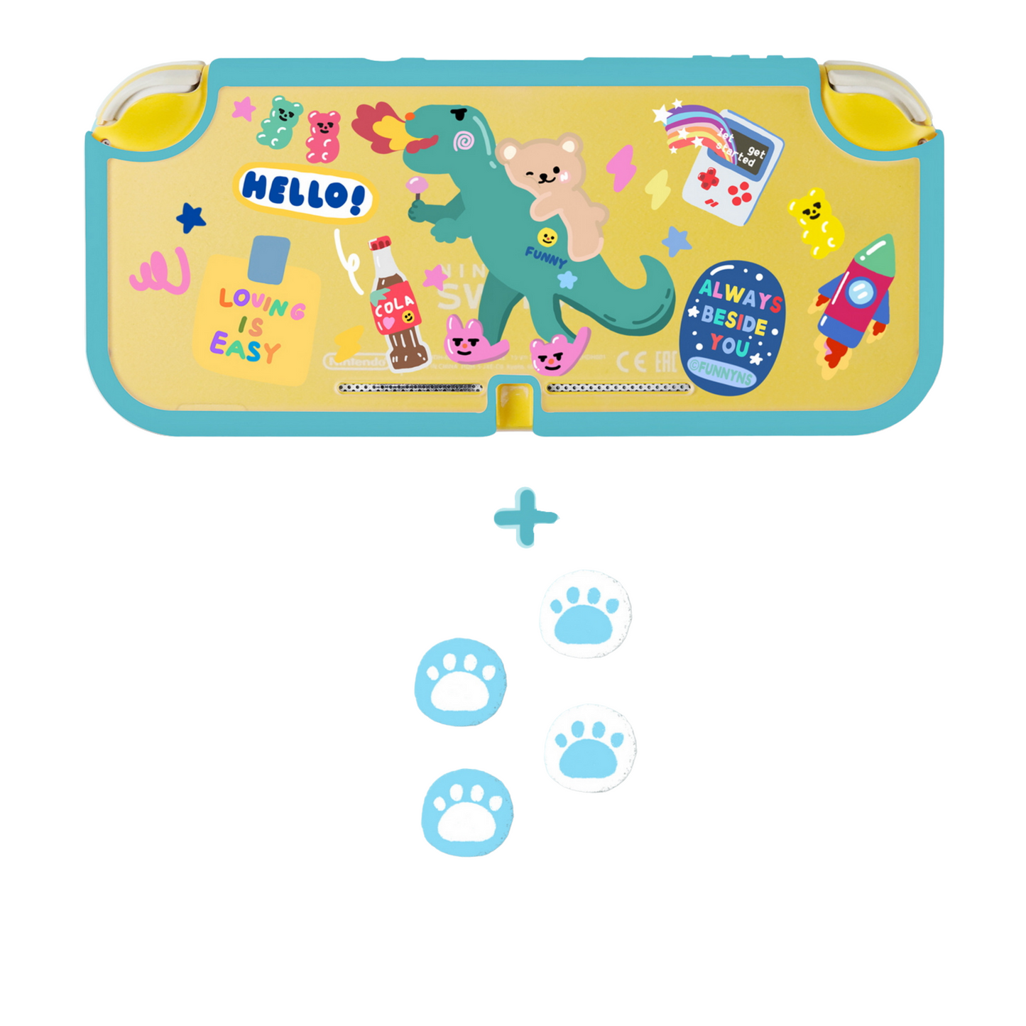 Dino Transparent Case - Switcheries