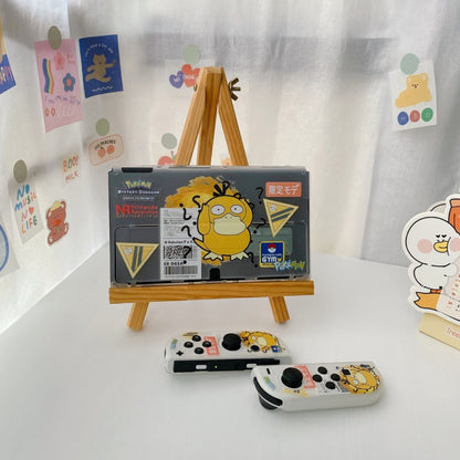 Warning Psyduck Transparent Case - Switcheries