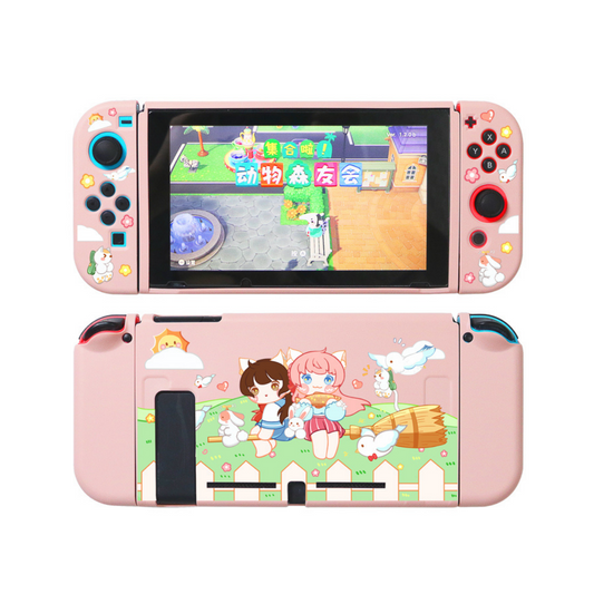 Pink Anime Girl Case - Switcheries