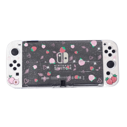 OLED Peach Crystal Case - Switcheries