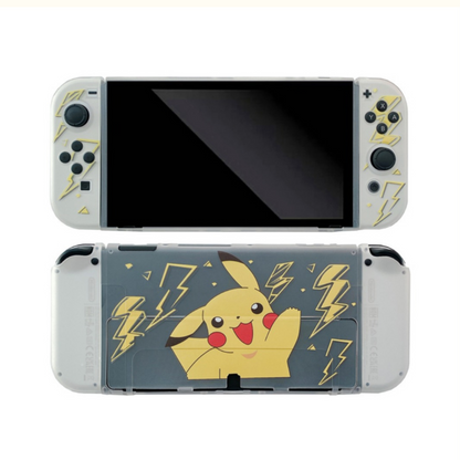 Thunder Pikachu Transparent Case - Switcheries