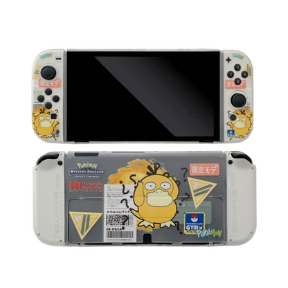 Warning Psyduck Transparent Case - Switcheries