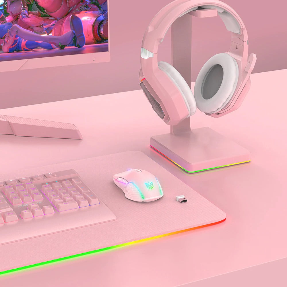 Pink Cat Ears Gaming Headset - Switcheries