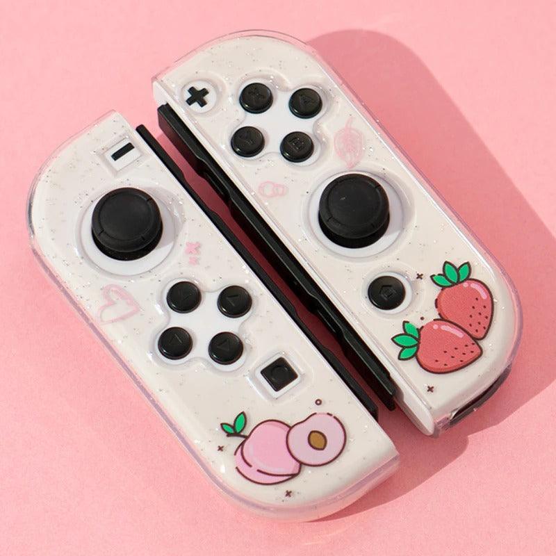 OLED Peach Crystal Case - Switcheries