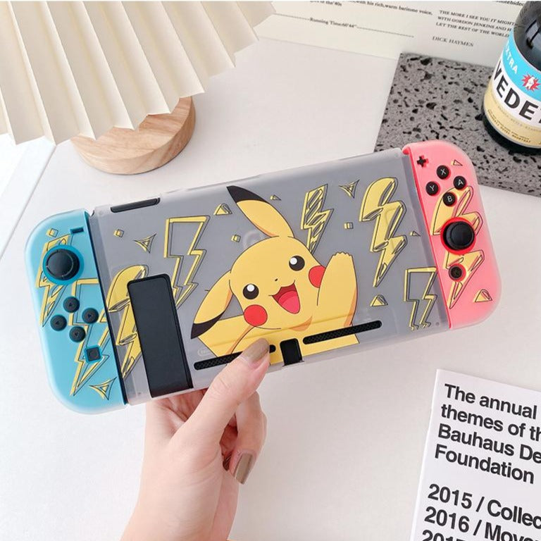 Pikachu Transparent Case - Switcheries