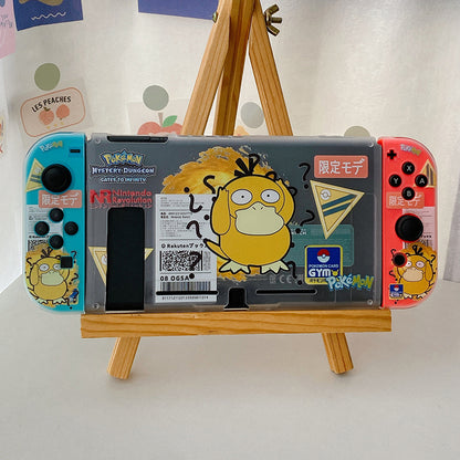 Warning Psyduck Transparent Case - Switcheries