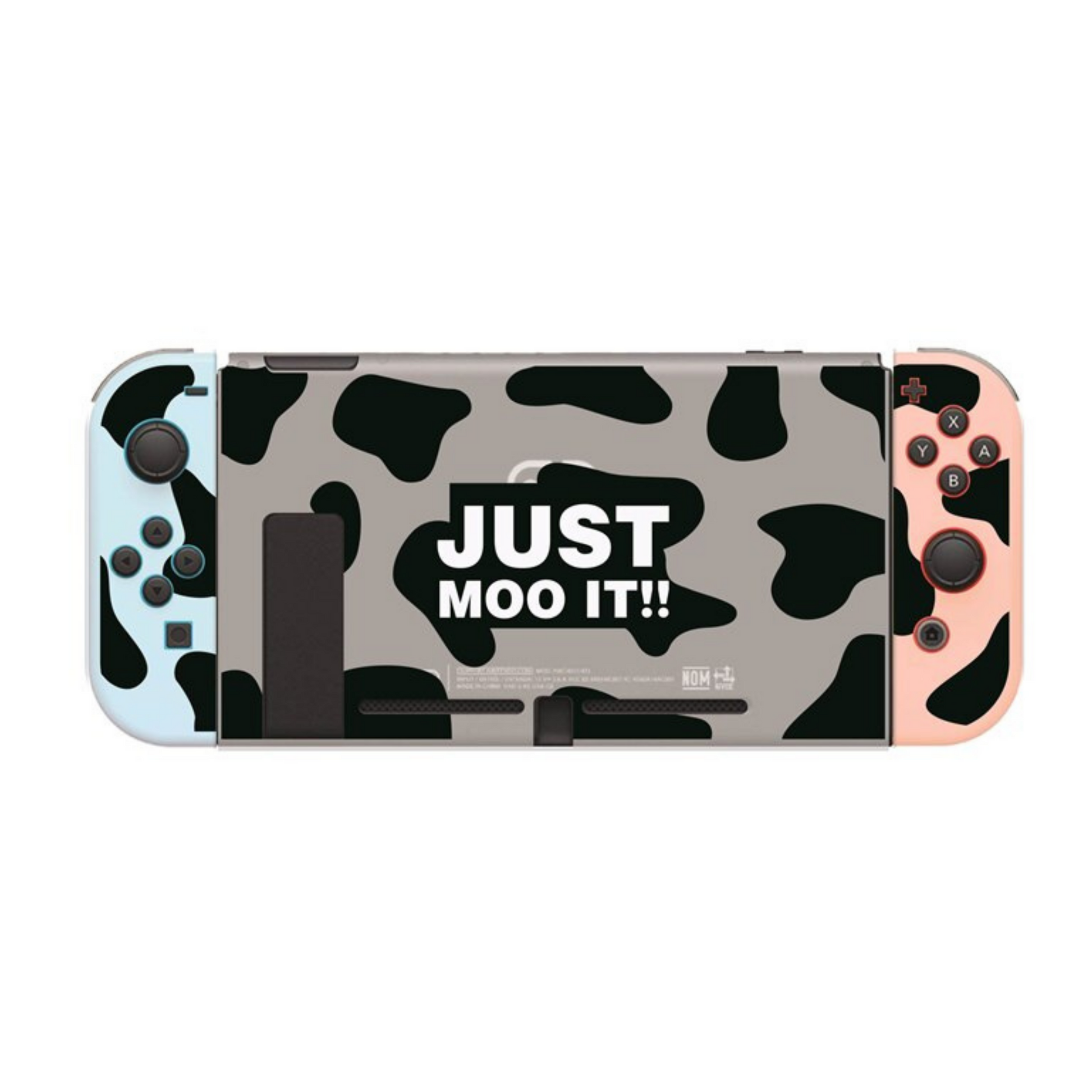 Just Moo It Black Transparent Case - Switcheries