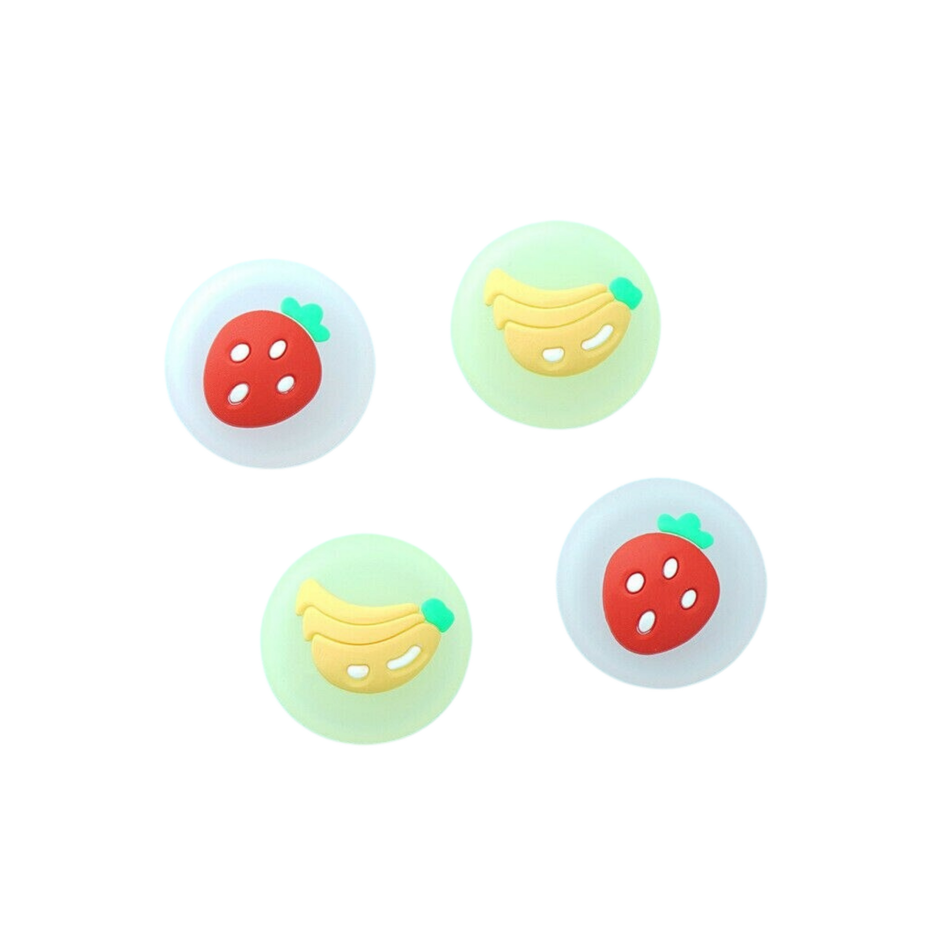 Fruits Thumb Grip - Strawberry & Banana - Switcheries